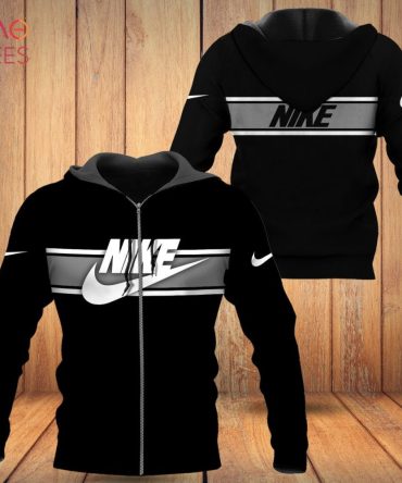 Nike Black Color Luxury Hoodie Limited Edition