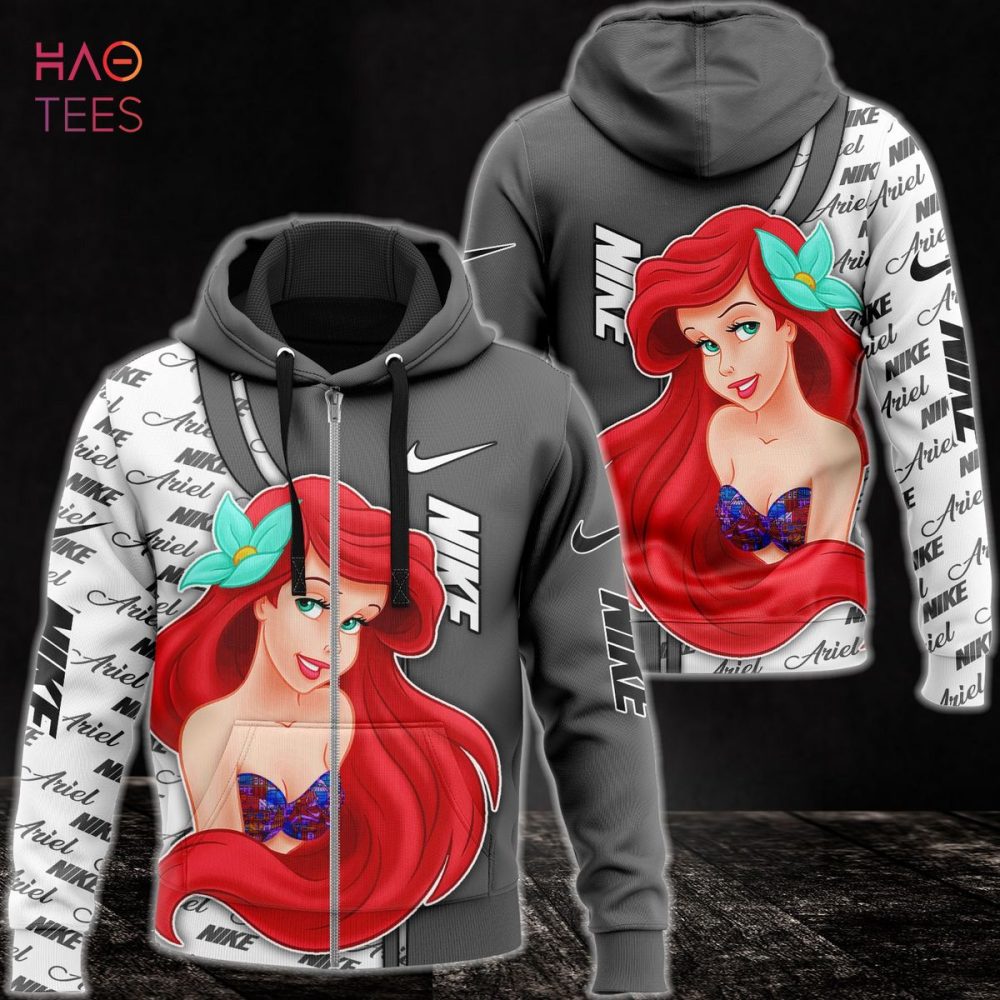 Nike Disney Ariel Luxury 3D Hoodie Limited Edition