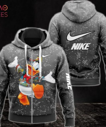 Nike Donal Duck Cartoon Luxury 3D Hoodie Limited Edition