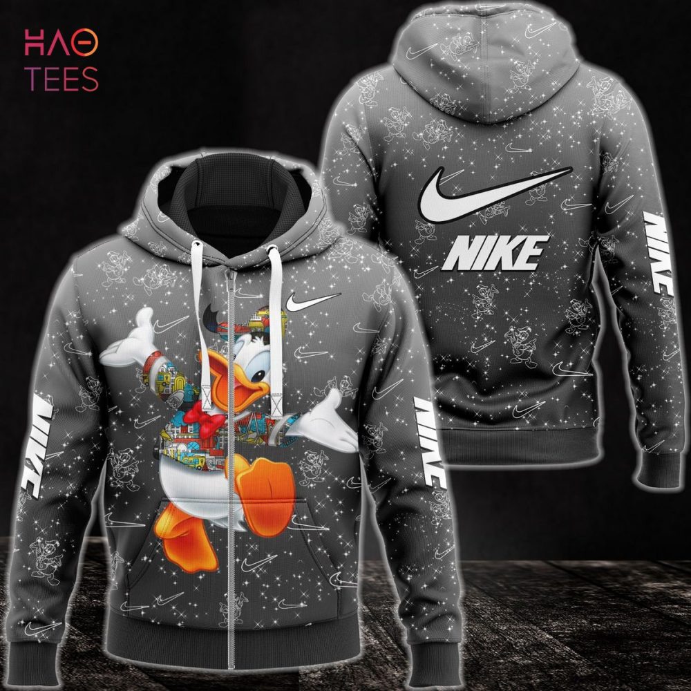 Nike Donal Duck Cartoon Luxury 3D Hoodie Limited Edition