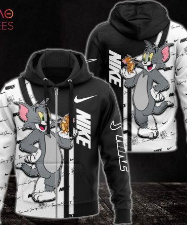 Nike Tom And Jerry Cartoon 3D Hoodie Limited Edition