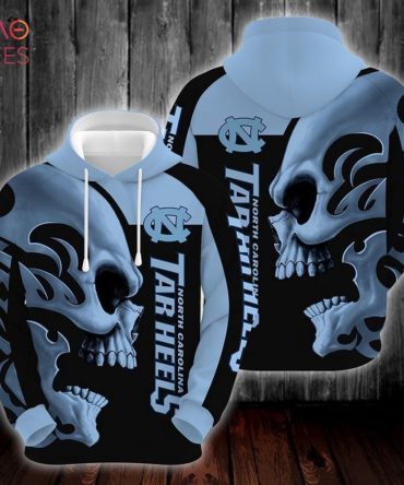 North Carolina Tar Heels 3D Hoodie