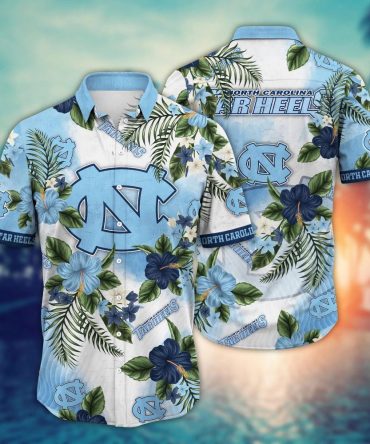 North Carolina Tar Heels Ncaa Hawaiian Shirt Beach Ballstime Aloha Shirt