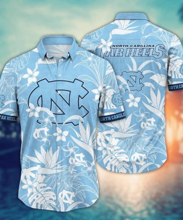 North Carolina Tar Heels Ncaa Hawaiian Shirt Beach Seasontime Aloha Shirt