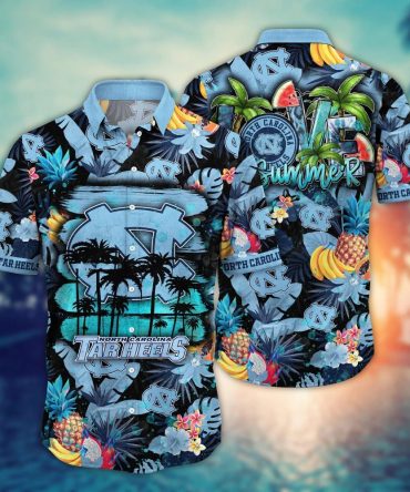 North Carolina Tar Heels Ncaa Hawaiian Shirt Pool Partiestime Aloha Shirt