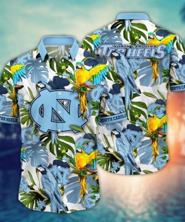 North Carolina Tar Heels Ncaa Hawaiian Shirt Shortstime Aloha Shirt