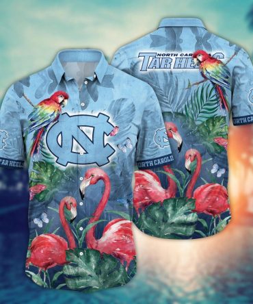 North Carolina Tar Heels Ncaa Hawaiian Shirt Vacation Aloha Shirt