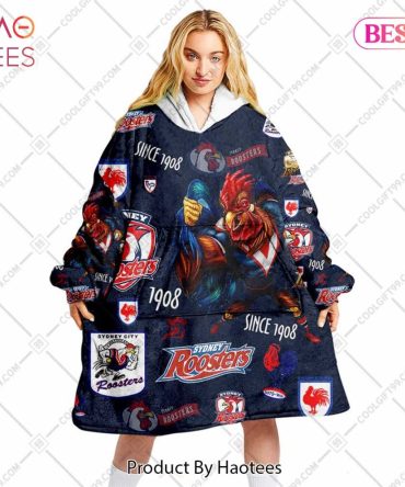 Nrl Sydney Roosters Season Logo Flanket, Blanket Hoodie, Snuggie