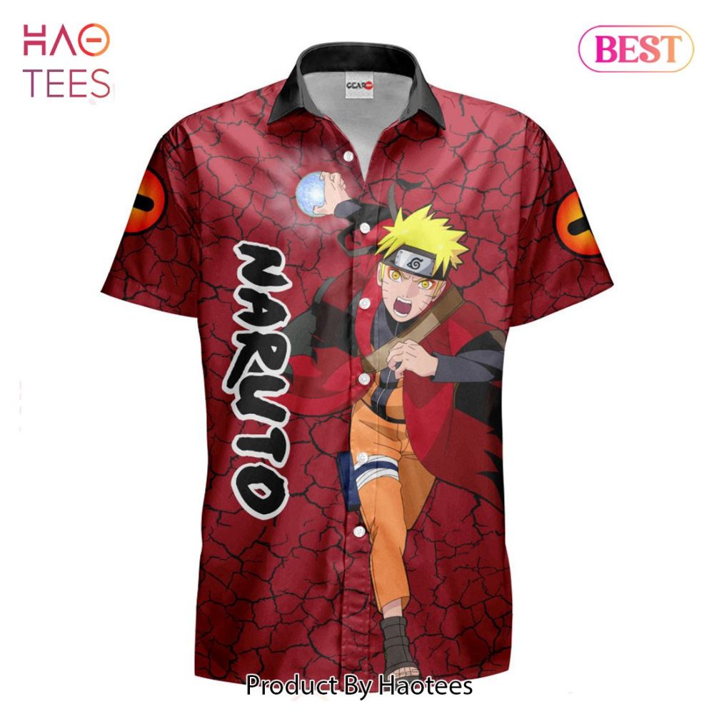 Nrt Uzumaki Sage Hawaiian Shirts Custom Anime Merch Clothes For Men Women - Image 2