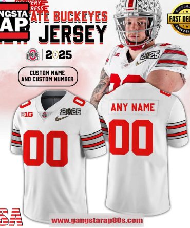 Ohio State Buckeyes New Uniform 2025 Special Edition White Football Jersey