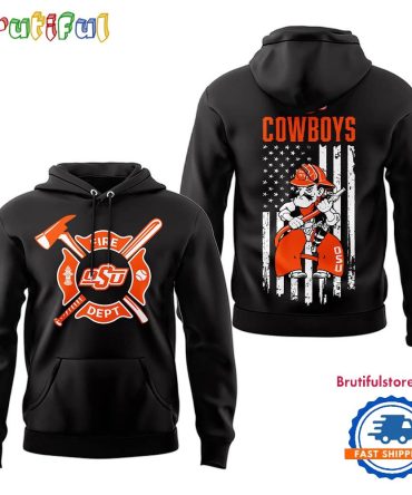 Oklahoma State Cowboys Baseball X Firefighters 2026 Limited Edition Hoodie