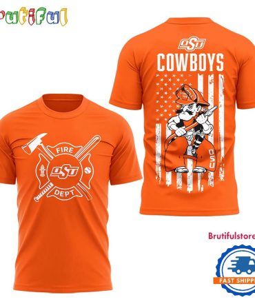 Oklahoma State Cowboys Baseball X Firefighters 2026 Limited Edition T Shirt