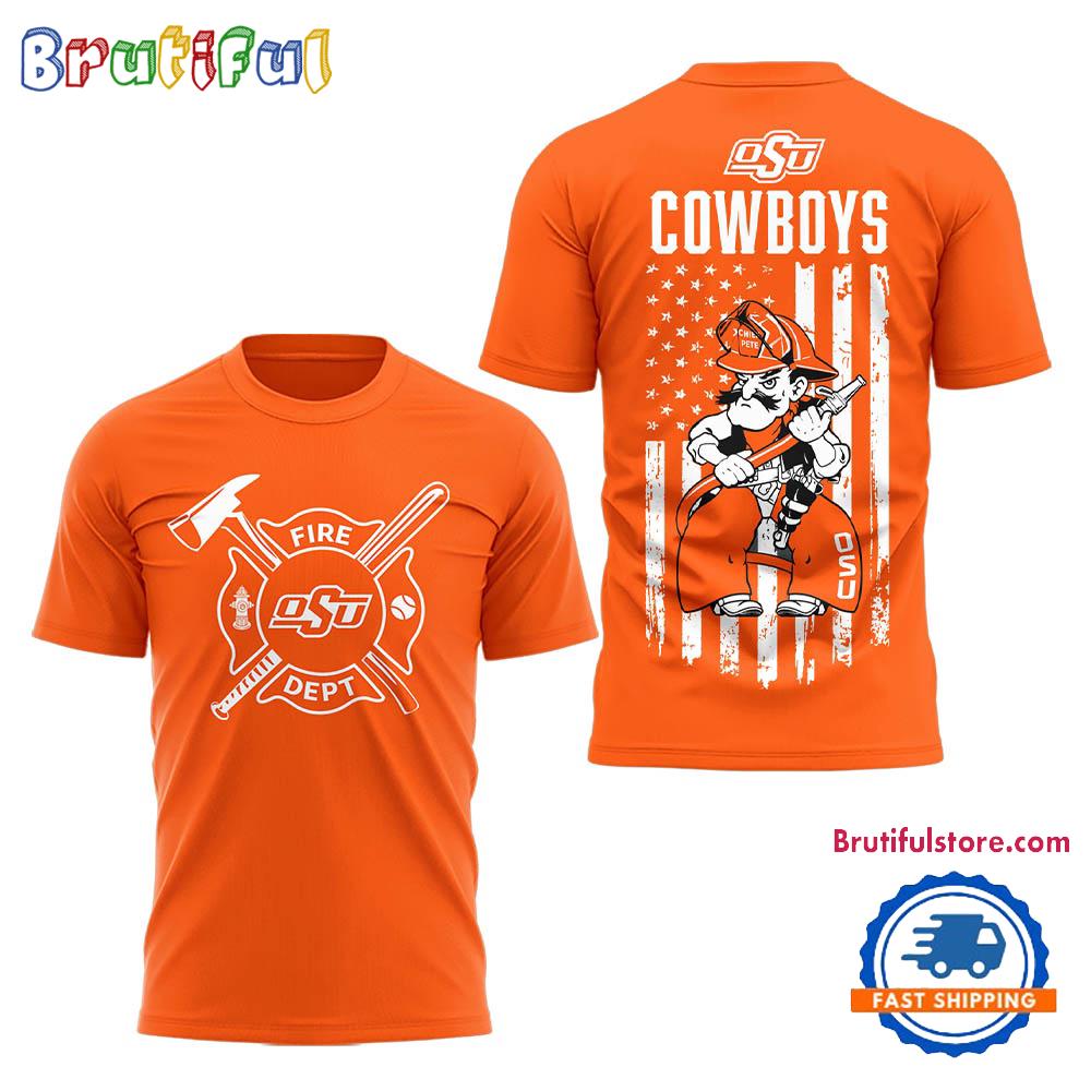 Oklahoma State Cowboys Baseball X Firefighters 2026 Limited Edition T Shirt