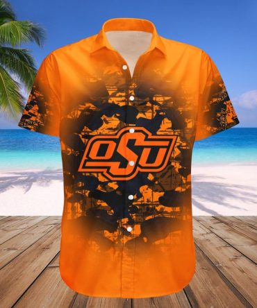 Oklahoma State Cowboys Hawaii Shirt Camouflage Vintage – Ncaa