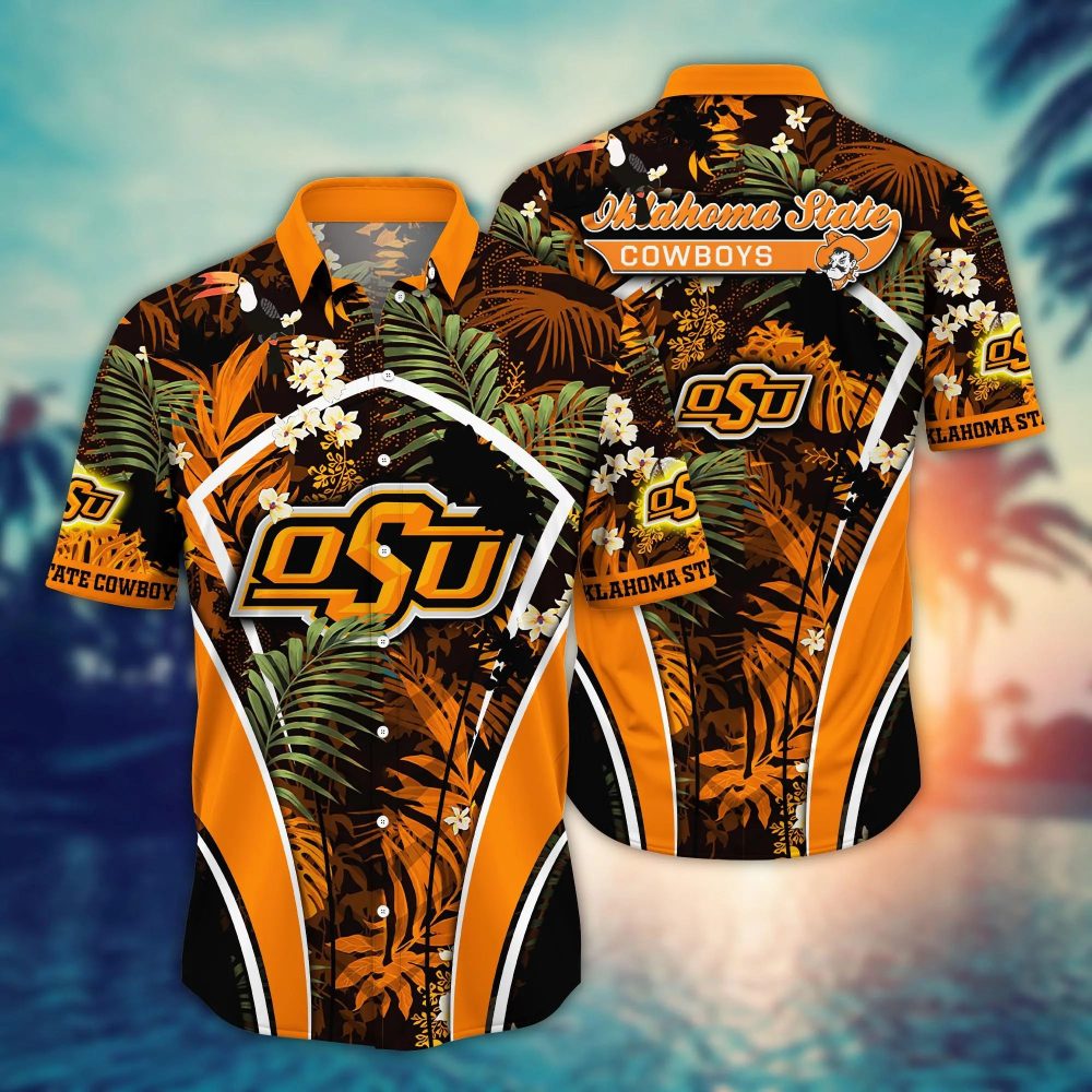 Oklahoma State Cowboys Ncaa Hawaiian Shirt August Aloha Shirt