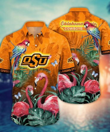 Oklahoma State Cowboys Ncaa Hawaiian Shirt Picnics Aloha Shirt