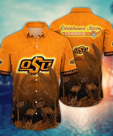 Oklahoma State Cowboys Ncaa Hawaiian Shirt Solsticetime Aloha Shirt
