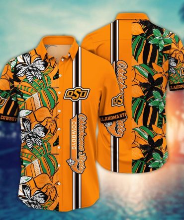 Oklahoma State Cowboys Ncaa Hawaiian Shirt Summertime Soccer Fest Shirts