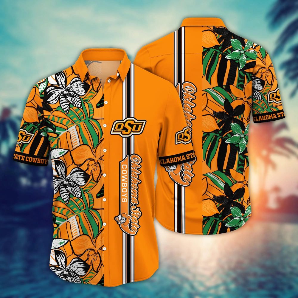 Oklahoma State Cowboys Ncaa Hawaiian Shirt Summertime Soccer Fest Shirts