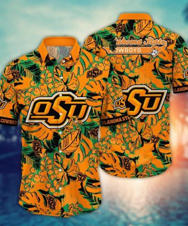 Oklahoma State Cowboys Ncaa Hawaiian Shirt Sunsets Aloha Shirt