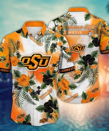 Oklahoma State Cowboys Ncaa Hawaiian Shirt Warmthtime Aloha Shirt