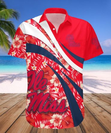 Ole Miss Rebels Hawaii Shirt Hibiscus Sport Style – Ncaa