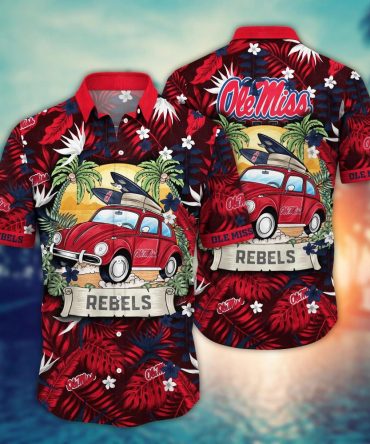 Ole Miss Rebels Ncaa Hawaiian Shirt Campingtime Aloha Shirt