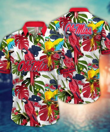 Ole Miss Rebels Ncaa Hawaiian Shirt Festivalstime Aloha Shirt