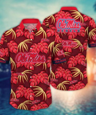 Ole Miss Rebels Ncaa Hawaiian Shirt Heatwave Aloha Shirt