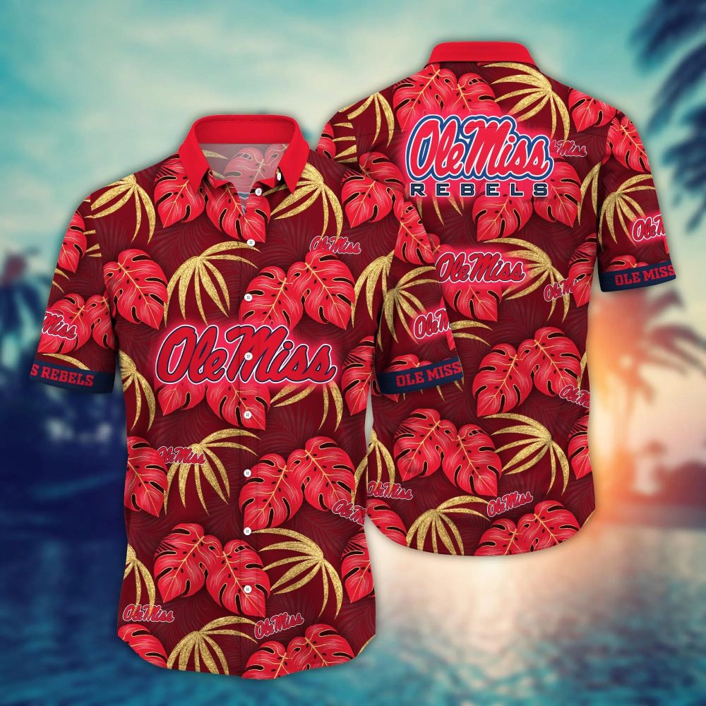 Ole Miss Rebels Ncaa Hawaiian Shirt Heatwave Aloha Shirt