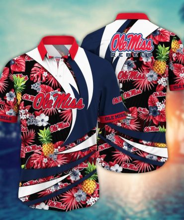 Ole Miss Rebels Ncaa Hawaiian Shirt Hot Season Aloha Shirt