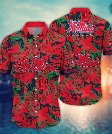 Ole Miss Rebels Ncaa Hawaiian Shirt Pool Parties Aloha Shirt