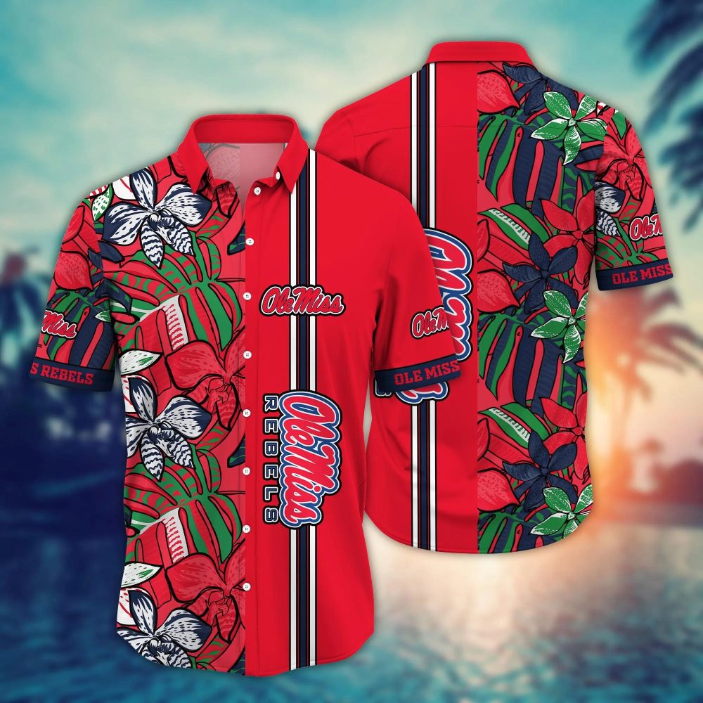 Ole Miss Rebels Ncaa Hawaiian Shirt Summer Camps Aloha Shirt
