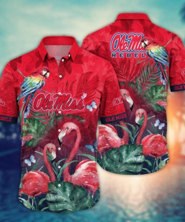 Ole Miss Rebels Ncaa Hawaiian Shirt Summer Nights Aloha Shirt