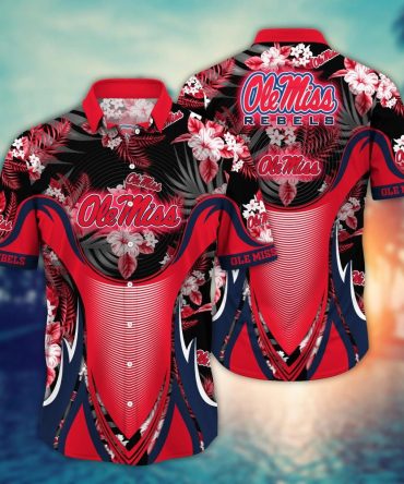 Ole Miss Rebels Ncaa Hawaiian Shirt Summertime Aloha Shirt