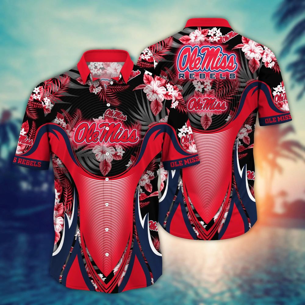 Ole Miss Rebels Ncaa Hawaiian Shirt Summertime Aloha Shirt