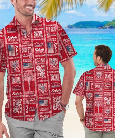 Ole Miss Rebels Summer Commemorative Tropical Hawaiian Shirt