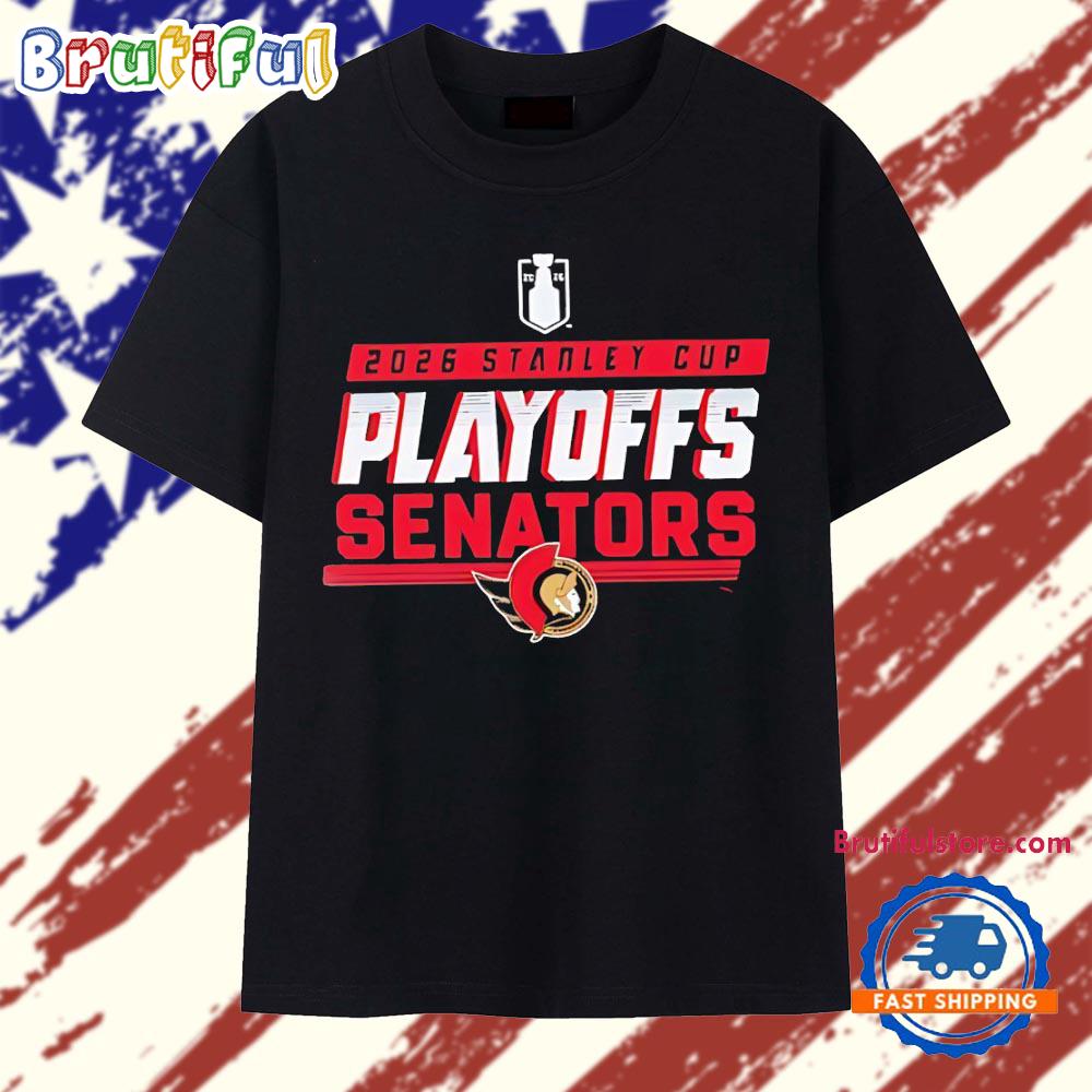 Ottawa Senators 2026 Stanley Cup Playoffs Nhl Go Sens Logo T Shirt