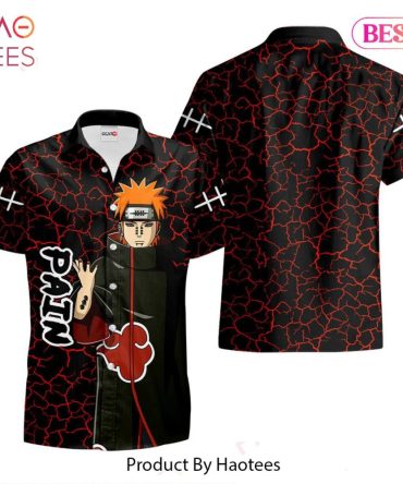 Pain Hawaiian Shirts Custom Anime Merch Clothes For Men Women