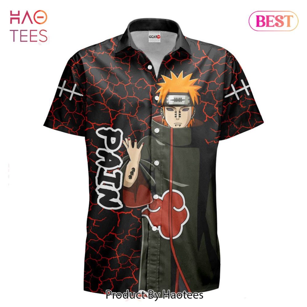 Pain Hawaiian Shirts Custom Anime Merch Clothes For Men Women - Image 2