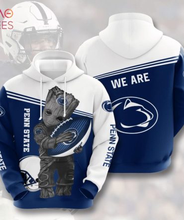 Penn State Nittany Lions 3D Hoodie