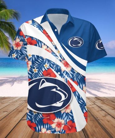 Penn State Nittany Lions Hawaii Shirt Hibiscus Sport Style – Ncaa
