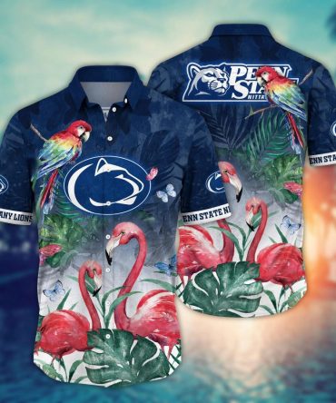 Penn State Nittany Lions Ncaa Hawaiian Shirt Beach Balls Aloha Shirt