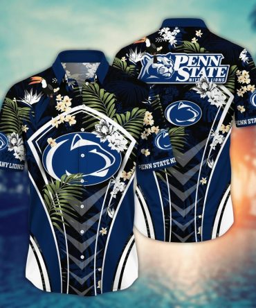 Penn State Nittany Lions Ncaa Hawaiian Shirt Hot Sands Aloha Shirt