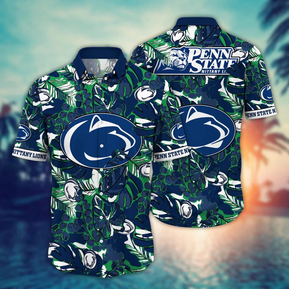 Penn State Nittany Lions Ncaa Hawaiian Shirt Hot Season Aloha Shirt