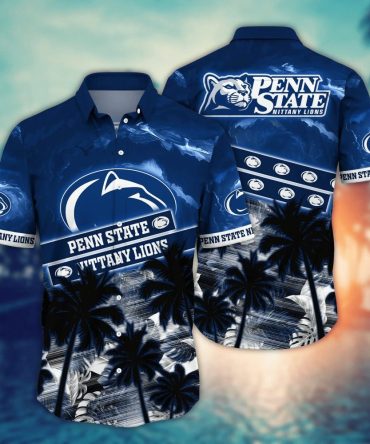Penn State Nittany Lions Ncaa Hawaiian Shirt Seaside Aloha Shirt