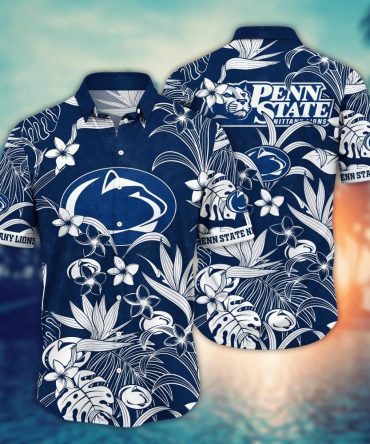 Penn State Nittany Lions Ncaa Hawaiian Shirt Shortstime Aloha Shirt