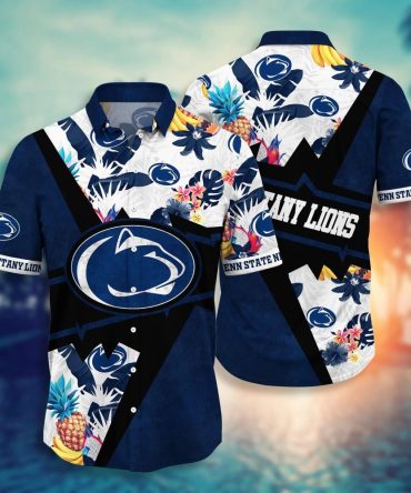 Penn State Nittany Lions Ncaa Hawaiian Shirt Swimsuits Aloha Shirt