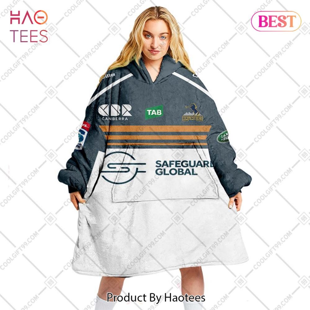 Personalized 2023 Super Rugby Pacific Home Jersey Act Brumbies Flanket, Blanket Hoodie, Snuggie