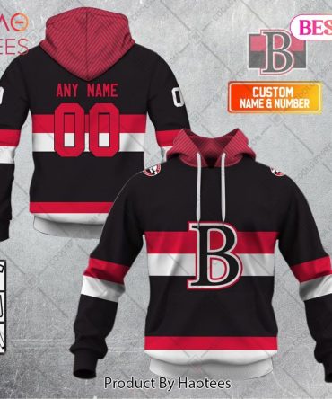 Personalized Ahl Belleville Senators Color Jersey Style Hoodie, T-Shirt, Zip Hoodie, Sweatshirt